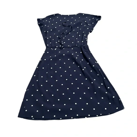 RAILS Brenna navy polka dot wrap mini dress - Picture 5 of 6
